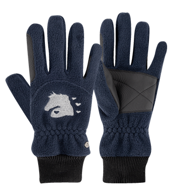 Gants d’équitation en polaire Lucky Giselle 3/5 ans - Waldhausen