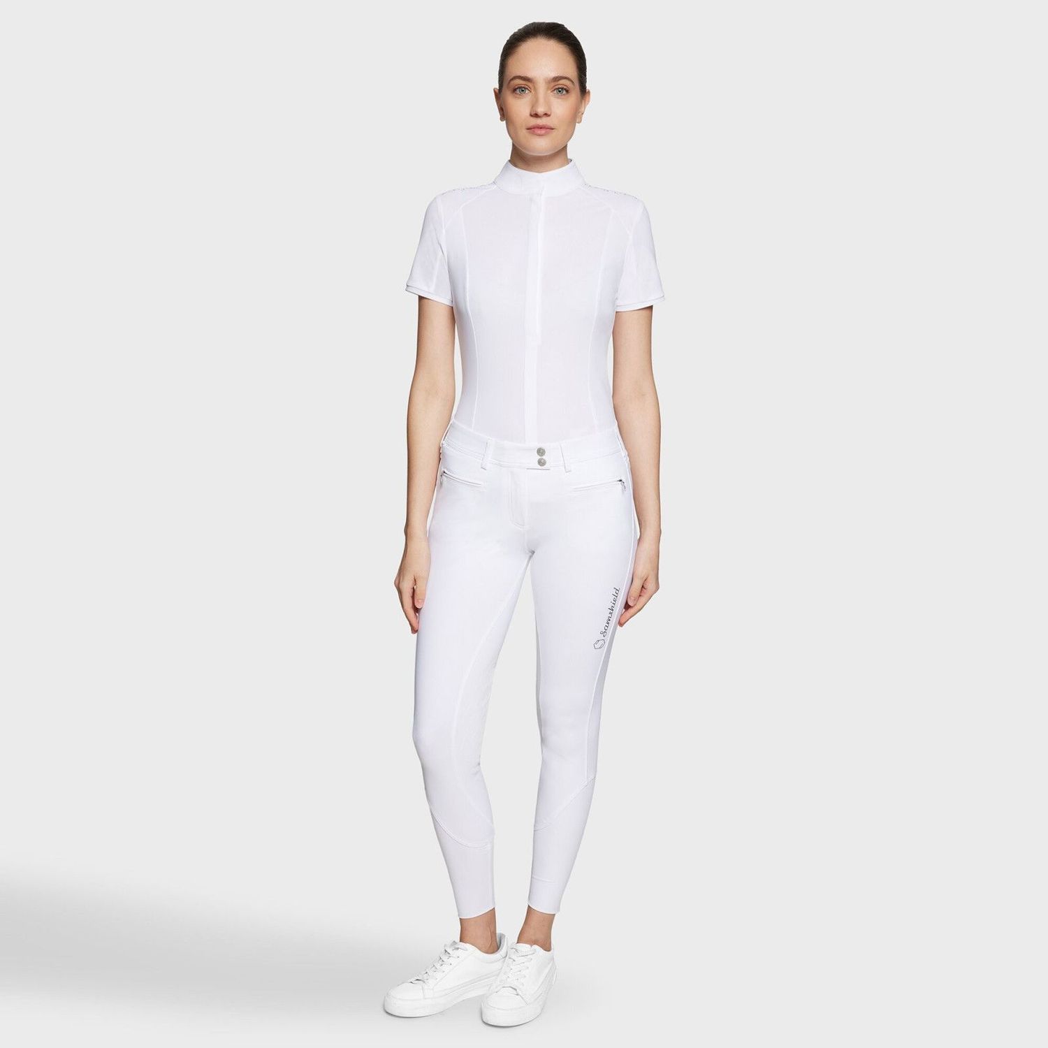 Pantalon Adèle boréal blanc night shade- SAMSHIELD