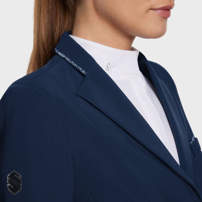 Veste Victorine Cristal Fabric cosmic blue  - SAMSHIELD