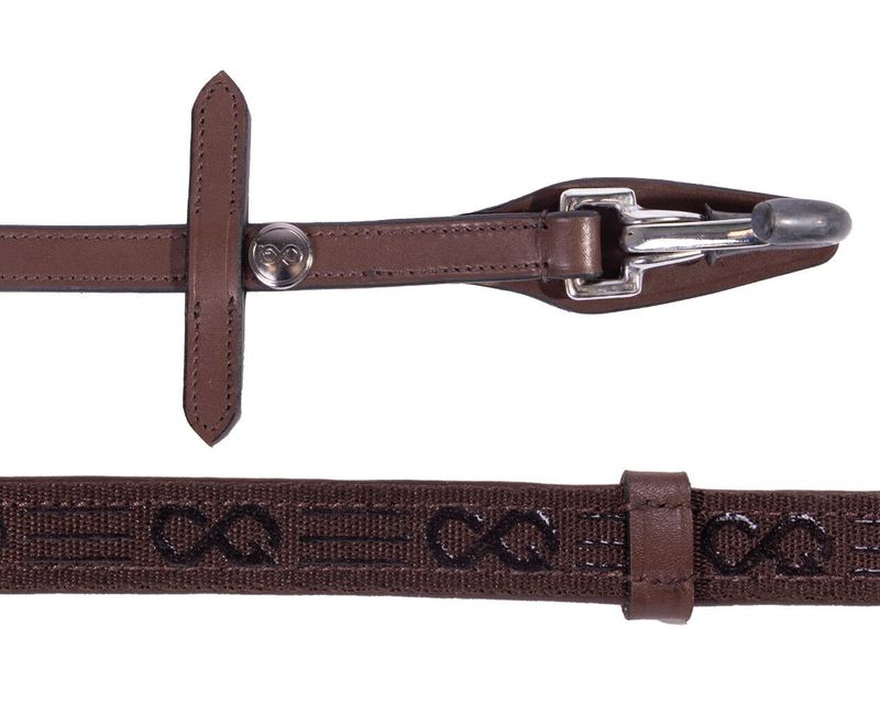 Rênes FayRein avec clip + stops(12.5cm) - PRESTEQ