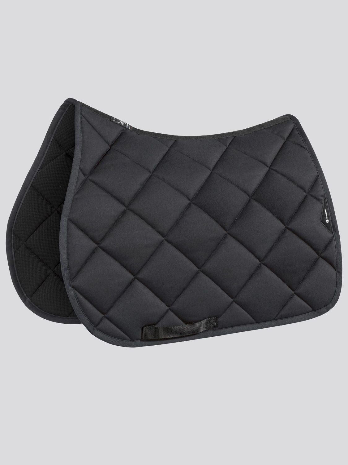 Tapis Rombo noir - EQUILINE
