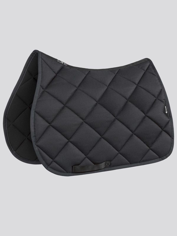 Tapis Rombo noir - EQUILINE