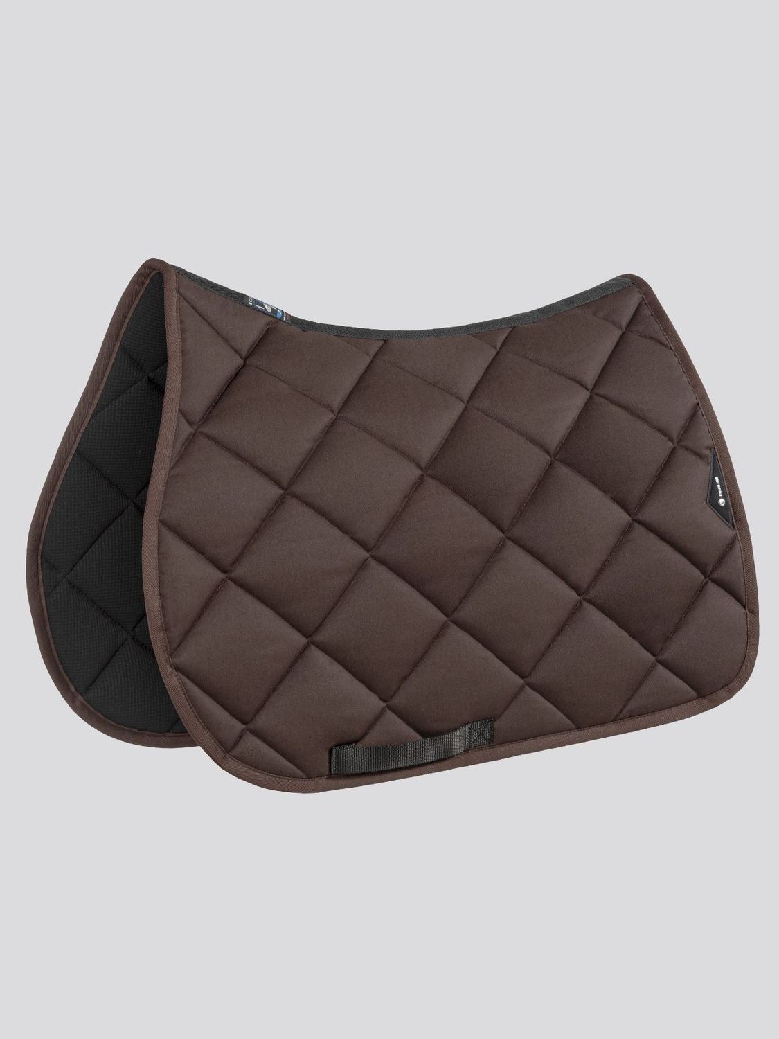 Tapis Rombo marron - EQUILINE