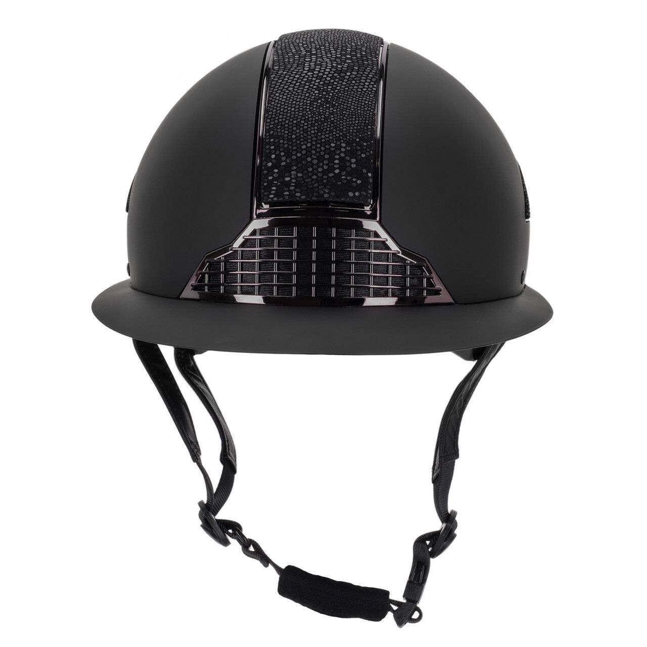 Casque Detroit visière polo noir - QHP