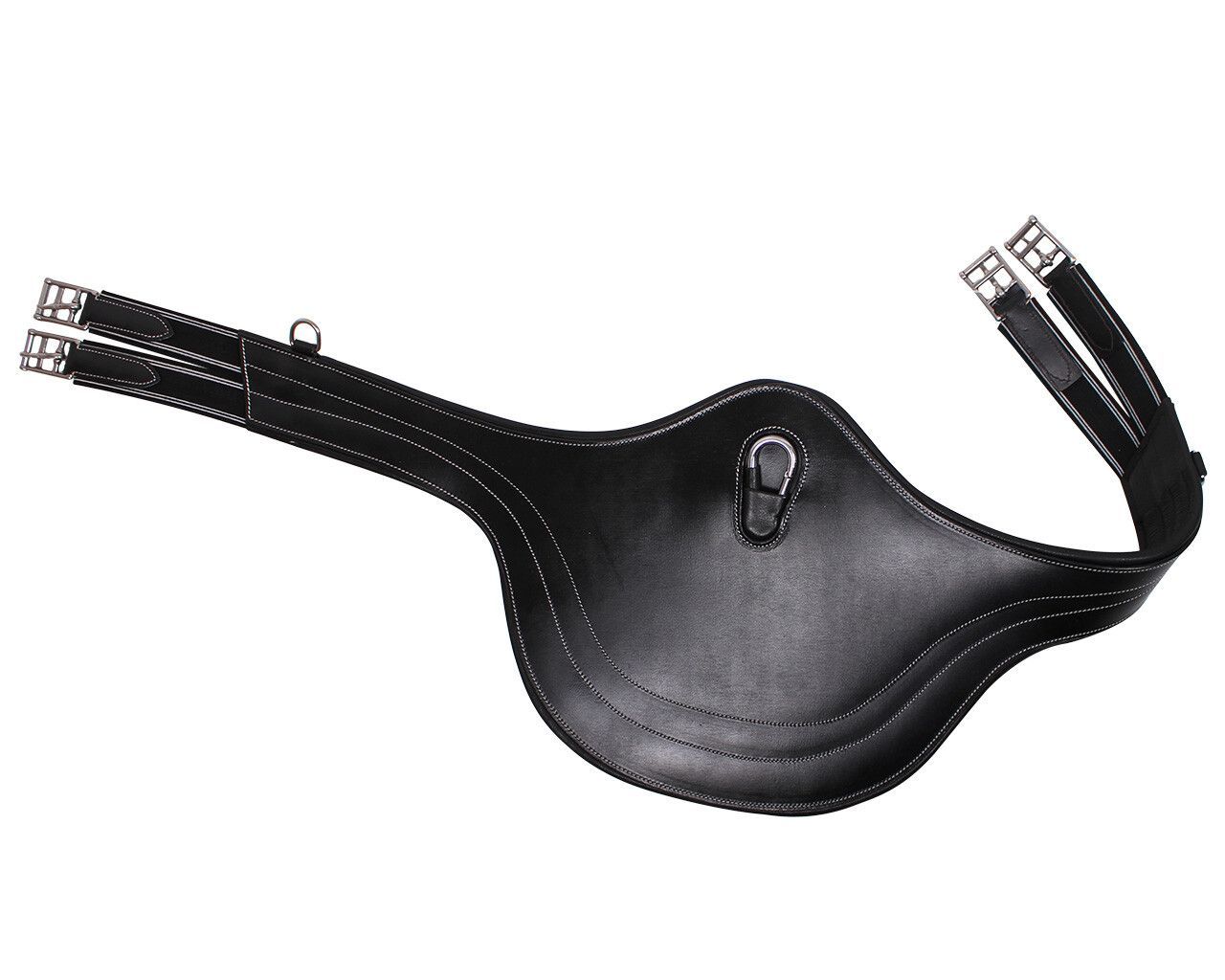 Sangle à bavette luxe noir  - QHP