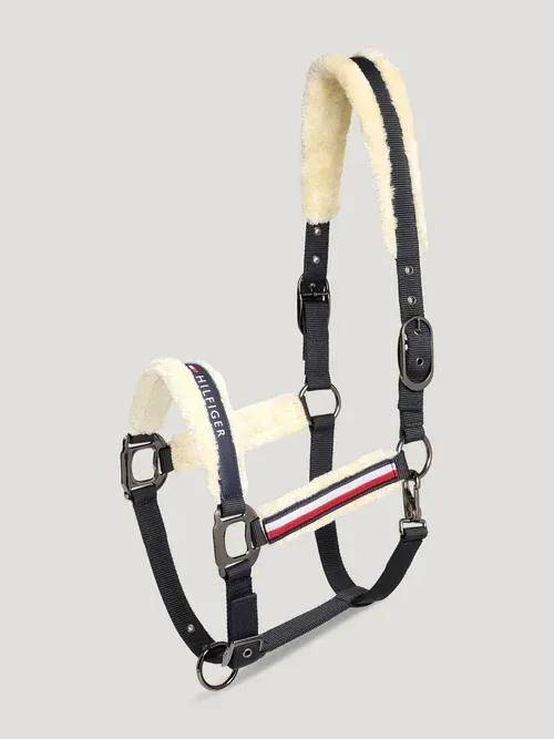 Licol Kennedy fausse fourrure Desert Sky - TOMMY HILFIGER