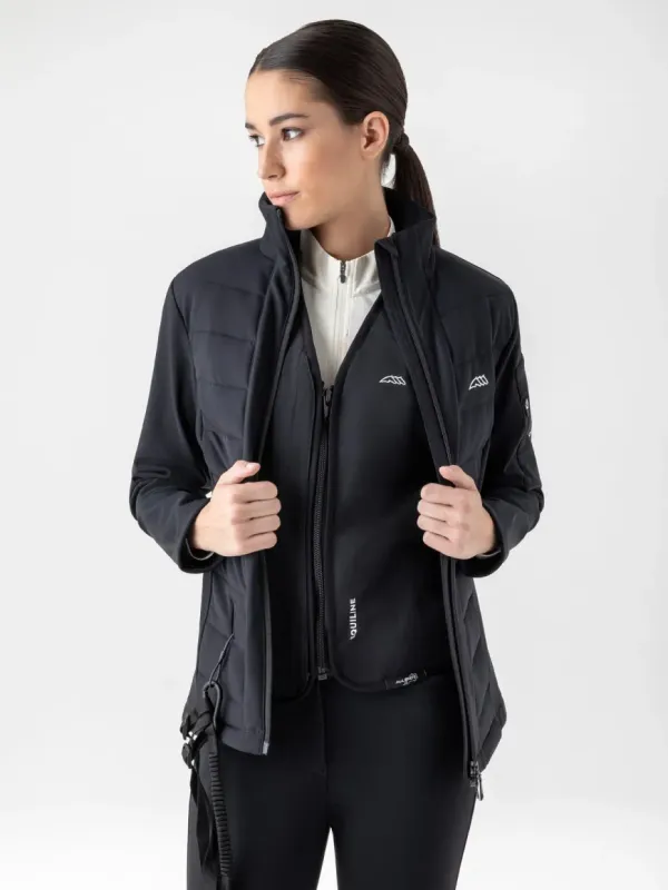 Softshell noir compatible air bag  - EQUILINE