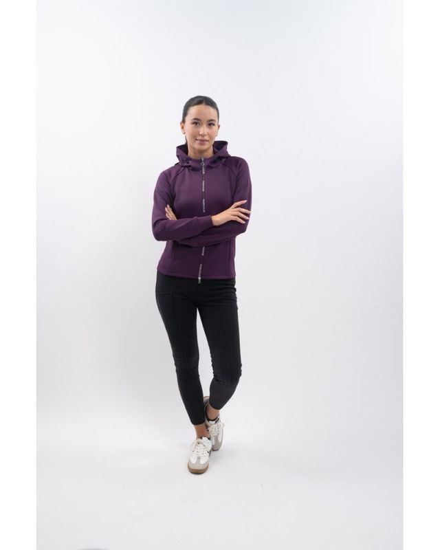 Sweat zippé technique et strech Ava FIGUE - HARCOUR