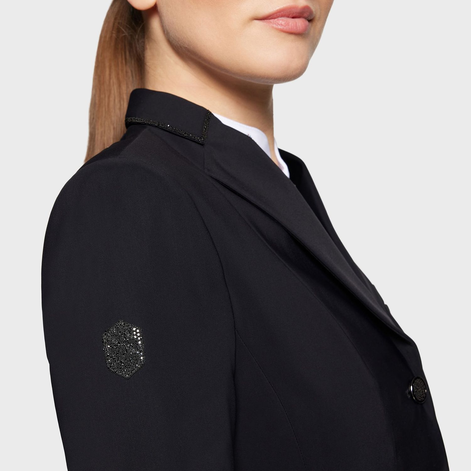 Veste Victorine Cristal Fabric Tall noir - SAMSHIELD