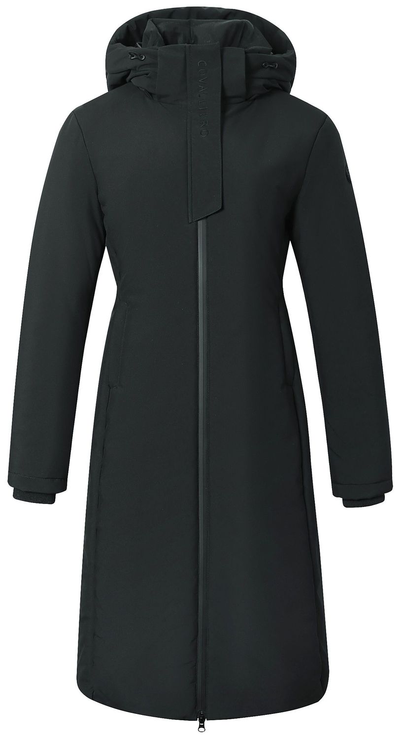 Manteau d'hiver imperméable noir - Covalliero