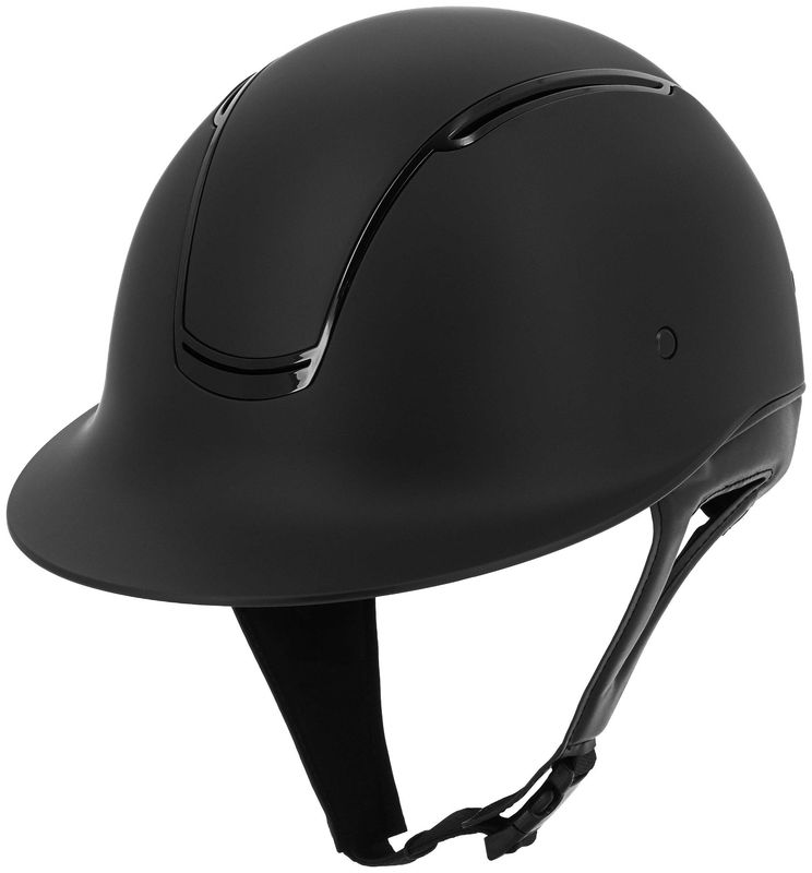 Casque Soazy noir mat 56/58 - EQUITHEME