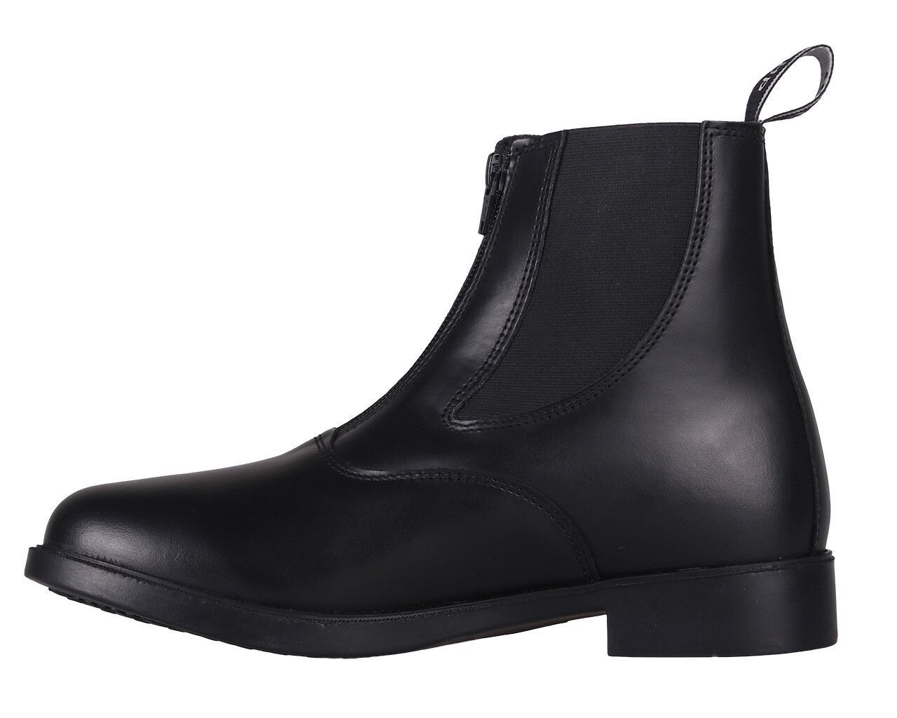 Boots cuir manilla Noir - QHP Boots cuir manilla Noir - QHP