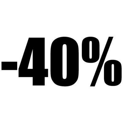 40%