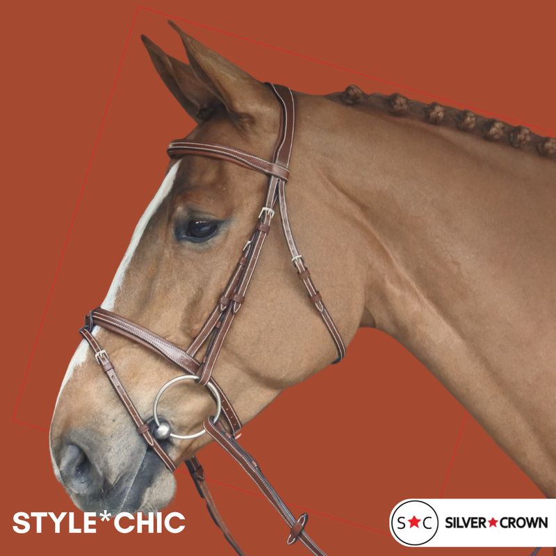 Bridon Chic Marron Nut  Full - Silver Crown