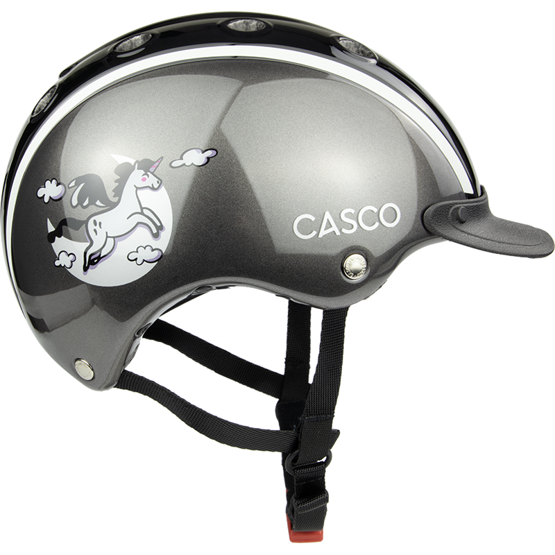 Casque Casco Nori anthracite Moonbeam 52/56-  Idéal jeune enfant !