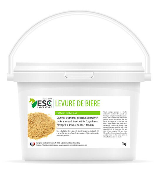 Levure de bière - Flore intestinale - complément vit. B - ESC Laboratoire