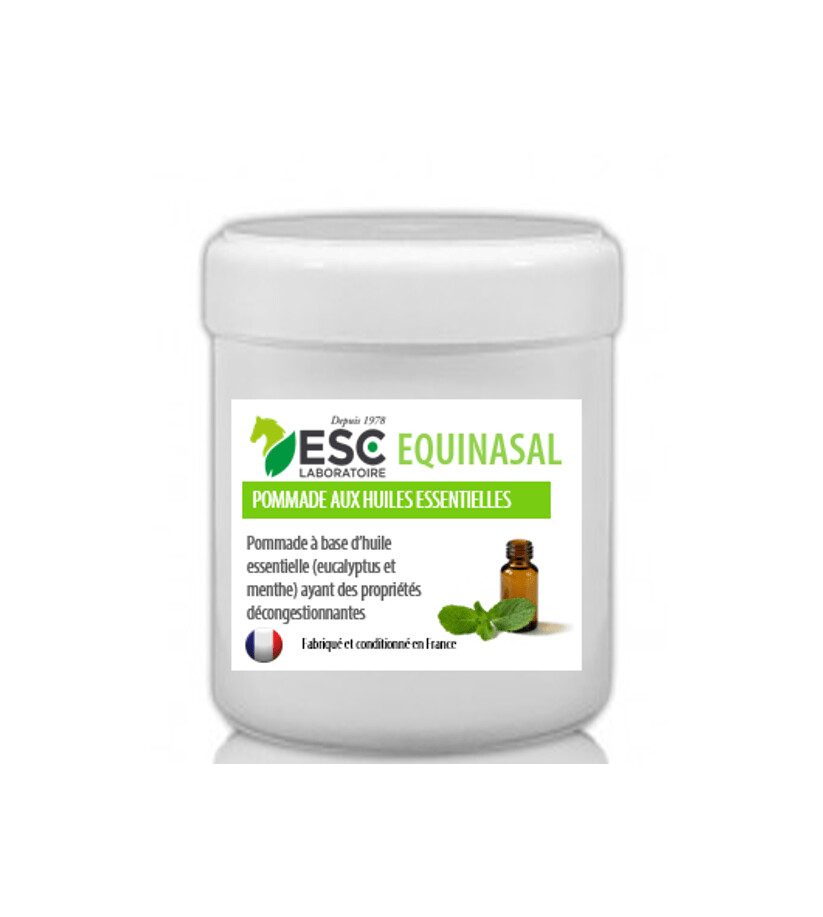 Equinasal pommade - respiration - 200 ml - ESC Laboratoire Equinasal pommade - respiration - 200 ml - ESC Laboratoire