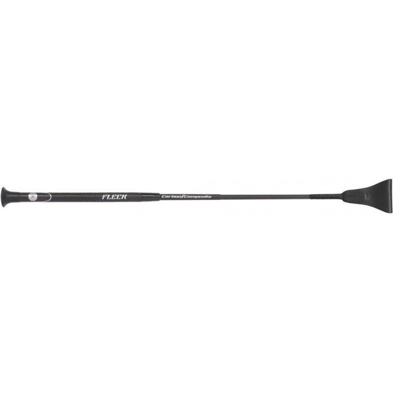 Cravache Fleck carbone noir