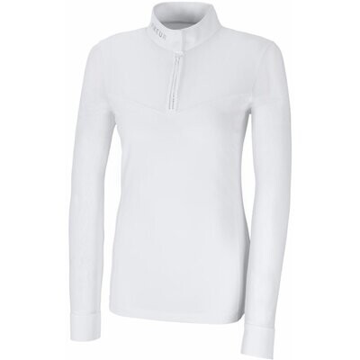 Polo de concours Elonie blanc ou marine - PIKEUR Polo de concours Elonie blanc ou marine - PIKEUR