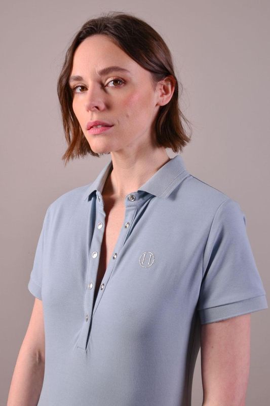 Polo Punky  bleu - HARCOUR