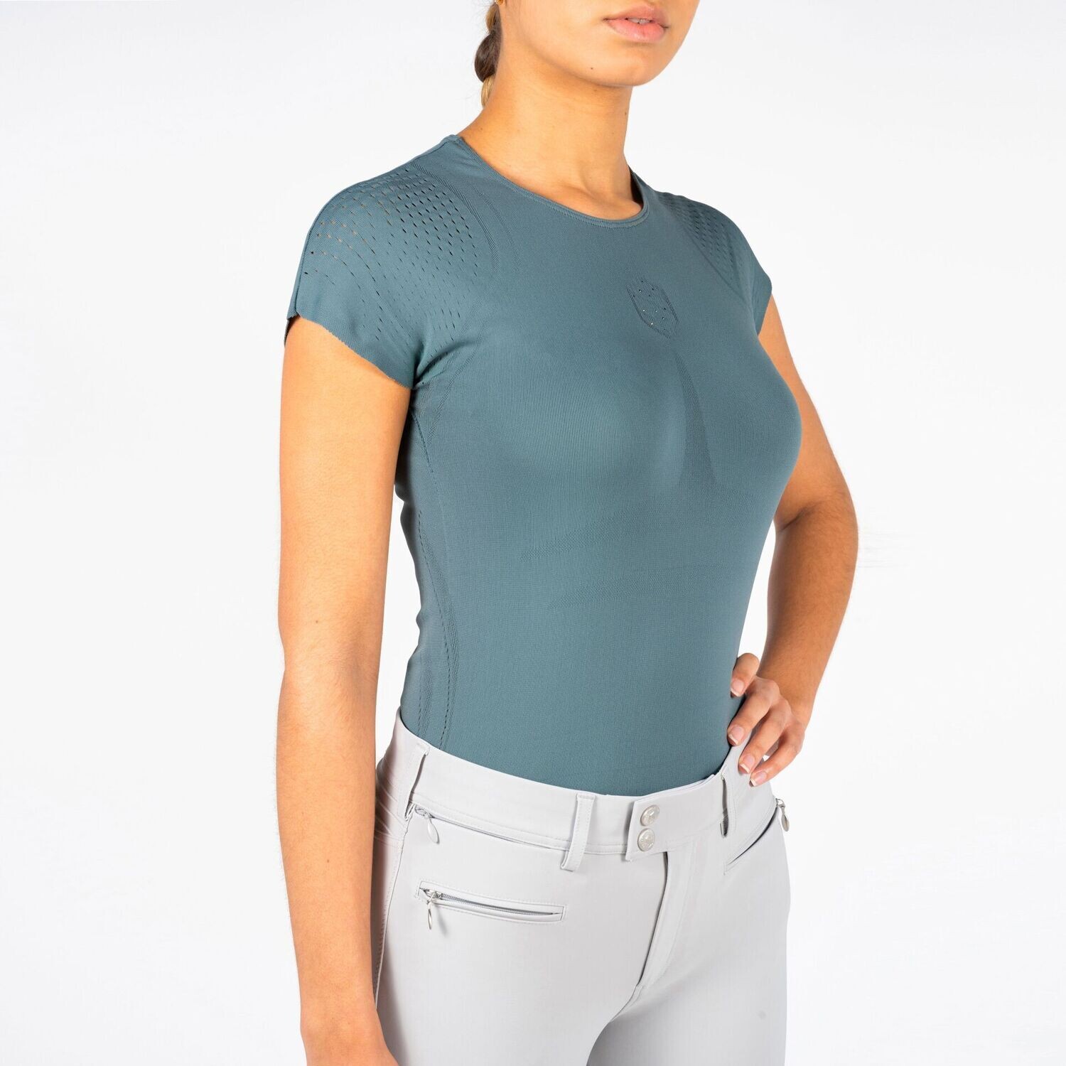 Tee shirt Luana Steel grey XS - SAMSHIELD Tee shirt Luana Steel grey XS - SAMSHIELD