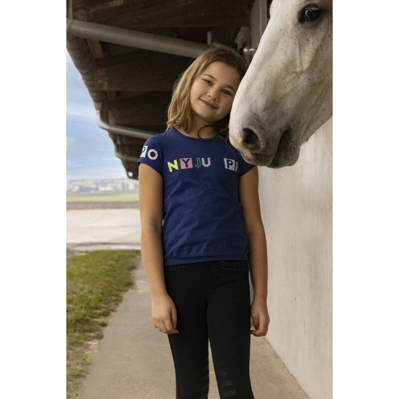 Tee shirt enfant Tee shirt enfant "Icance" marine 6 Ans - EQUITHEME