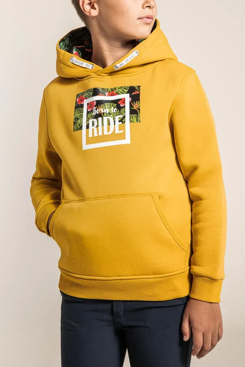 Sweat Helsinki junior moutarde 8 ans - Horse spirit