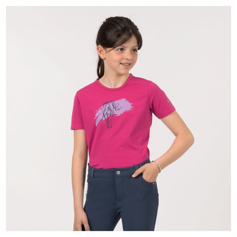 T-shirt Cis Junior Rouge Fuchsia 12 ans - BR