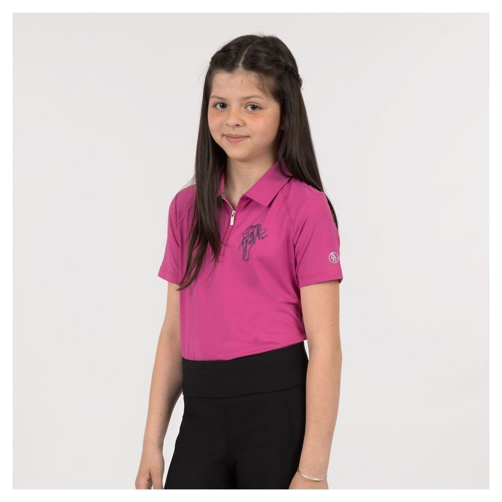 Polo Chris Fuchsia Junior 8 ans - BR