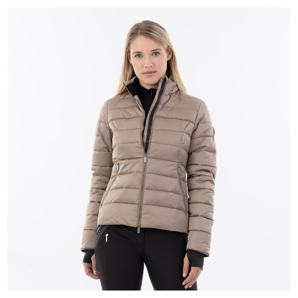 Doudoune Dana taupe L - BR