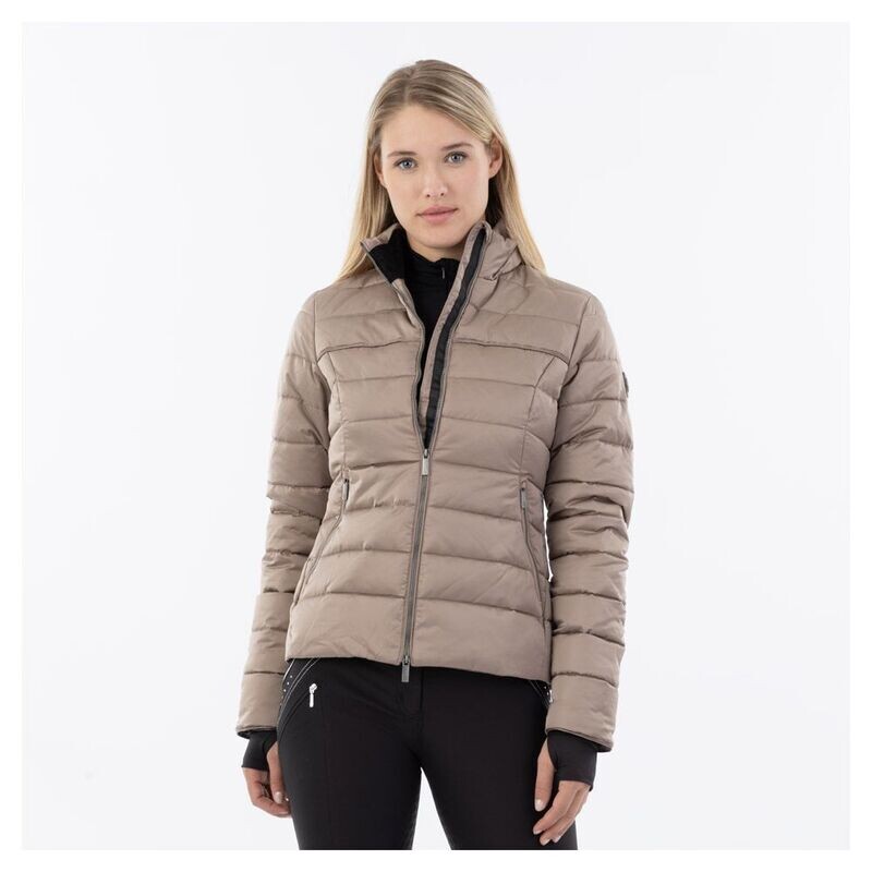 Doudoune Dana taupe L - BR