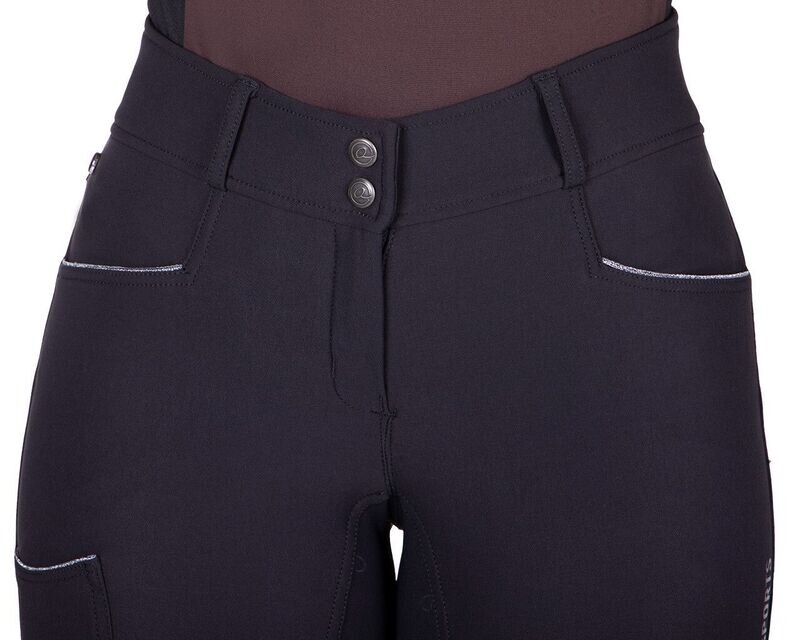 Pantalon Julin full grip noir - QHP Pantalon Julin full grip noir - QHP