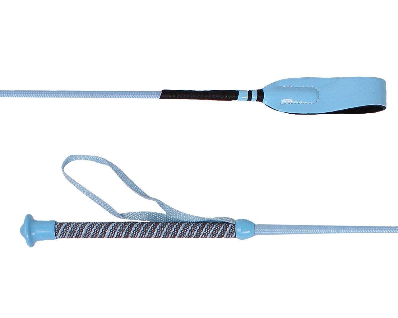 Cravache Felix 65cm - QHP, Couleur: Bleu
