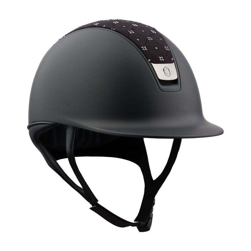 Shadow 2.0 noir Royal Flower Swarovski - Taille M - SAMSHIELD Shadow 2.0 noir Royal Flower Swarovski - Taille M - SAMSHIELD