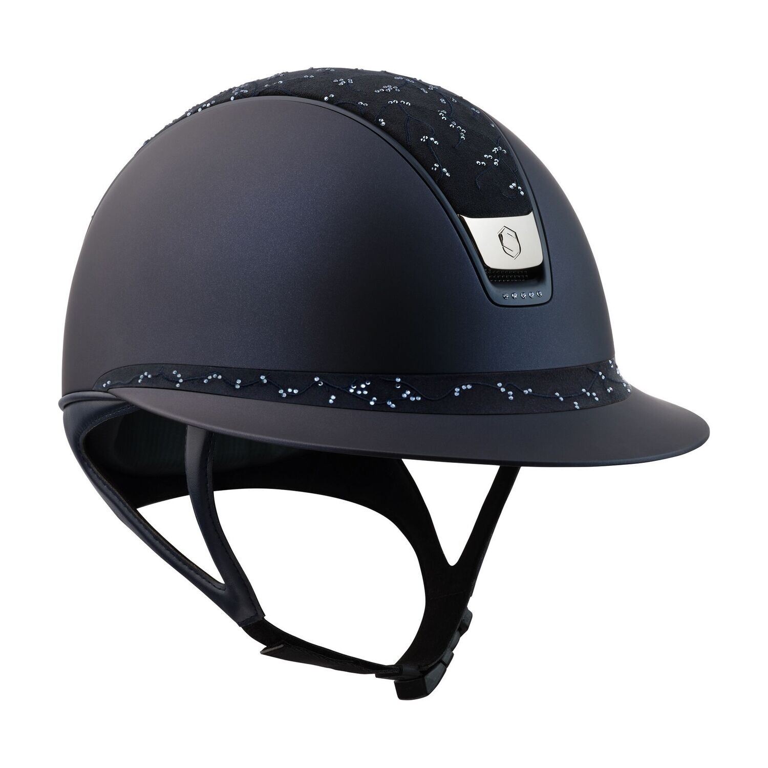 Miss Shadowmatt 2.0 Bleu Crystal Leaf 5 Swarovski M - SAMSHIELD