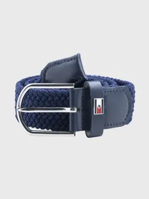 Ceinture tressée extensible San José marine - TOMMY HILFIGER Ceinture tressée extensible San José marine - TOMMY HILFIGER