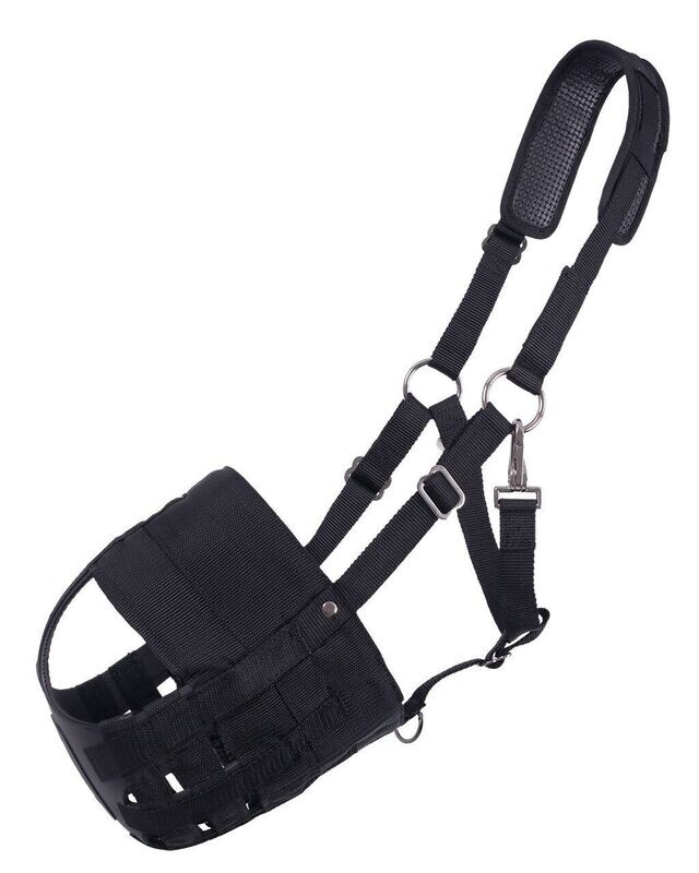 Muselière cheval avec narines - QHP Muselière cheval avec narines - QHP