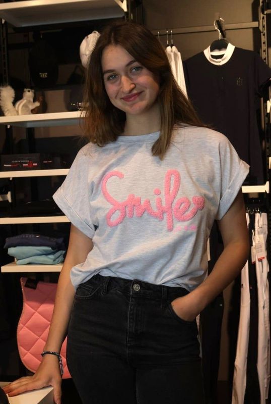 Tee shirt smile - Ju et Pa Tee shirt smile - Ju et Pa