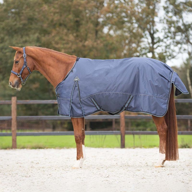 Couverture 1200D Turnout collection Saphir 150gr - QHP Couverture 1200D Turnout collection Saphir 150gr - QHP