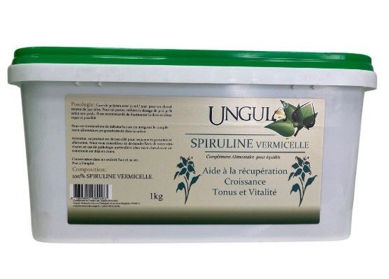 Spiruline vermicelles 1kg - UNGULA NATURALIS Spiruline vermicelles 1kg - UNGULA NATURALIS