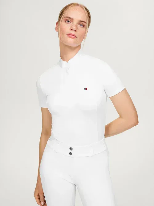 Polo de concours Optic manches courtes - TOMMY HILFIGER Polo de concours Optic manches courtes - TOMMY HILFIGER