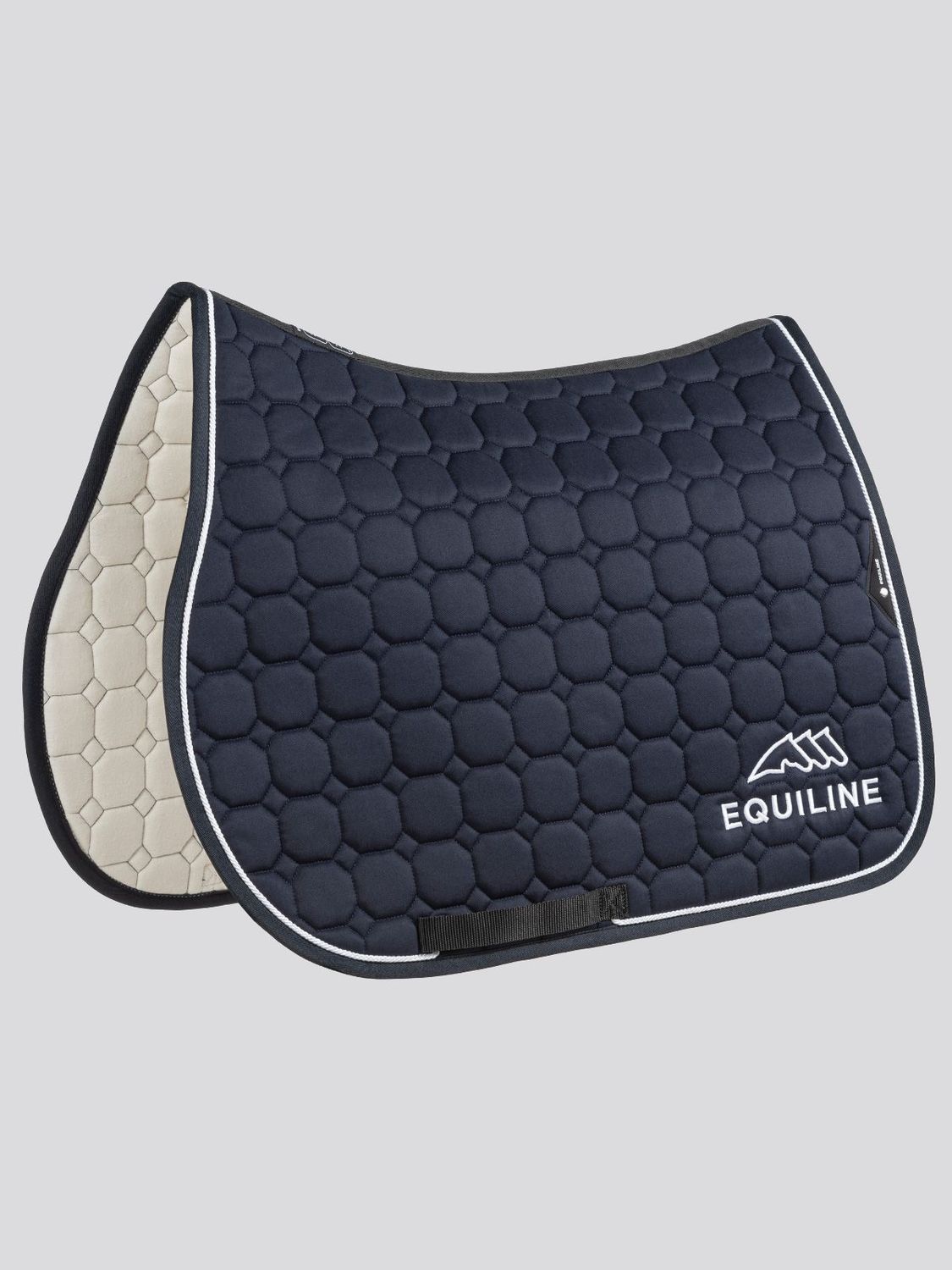 Tapis Contour marine avec Logo - EQUILINE Tapis Contour marine avec Logo - EQUILINE