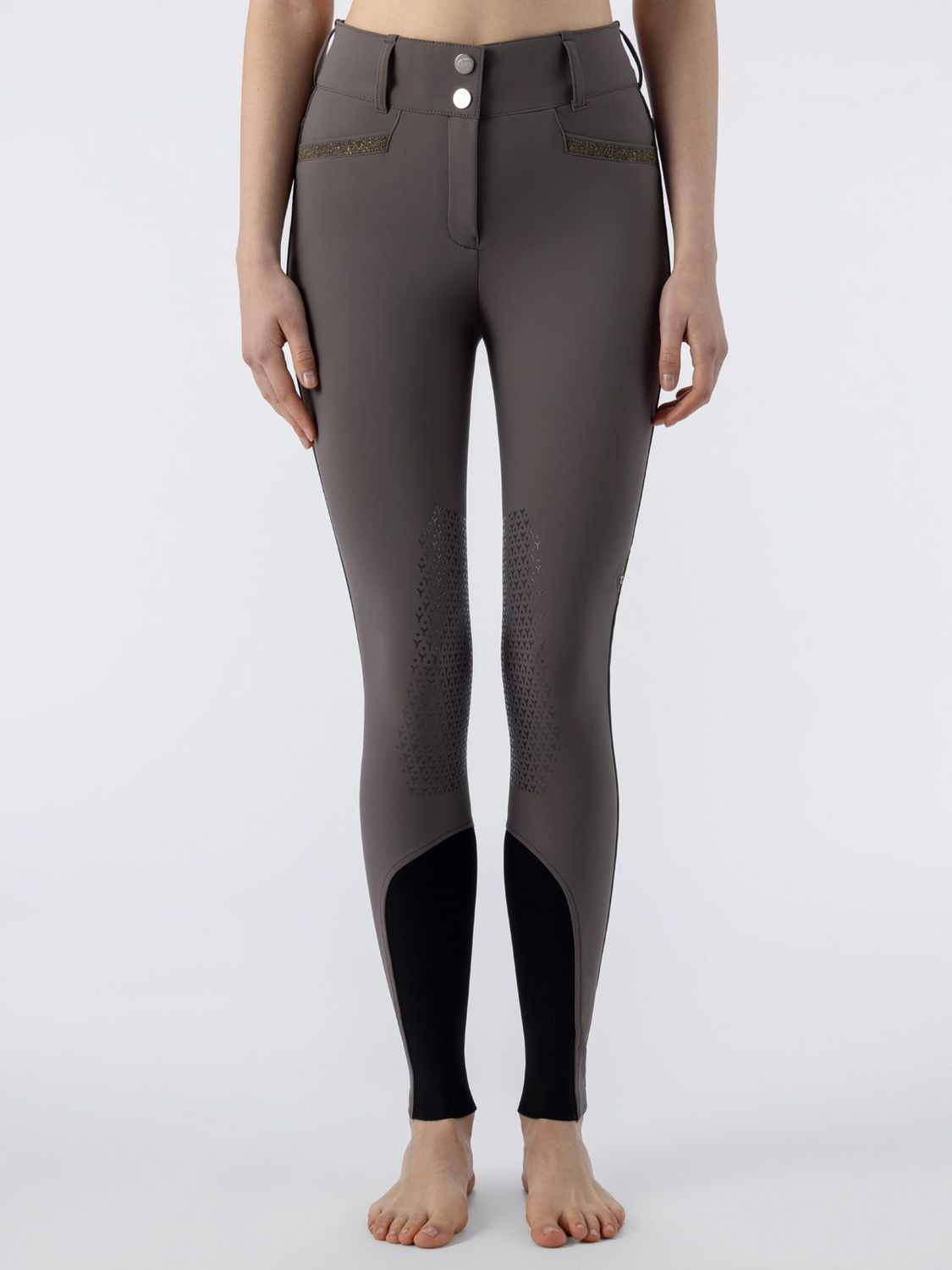 Pantalon d'équitation Crystalek, 5 coloris, Taille haute  - Equiline