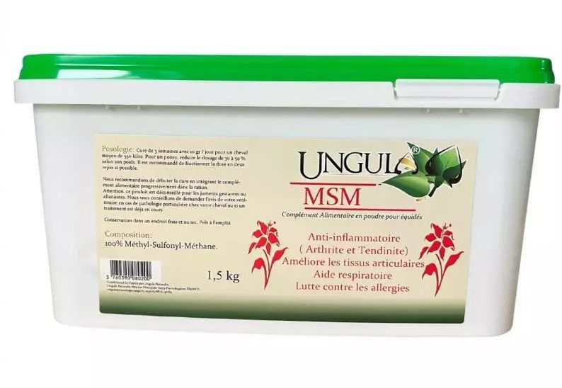 MSM 1.5 kg- Ungula Naturalis MSM 1.5 kg- Ungula Naturalis