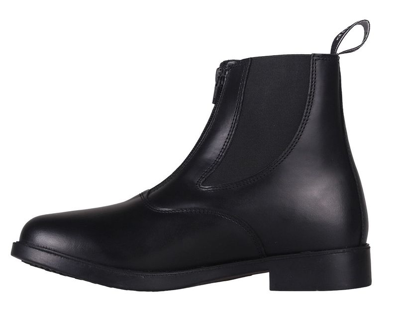Boots cuir manilla Noir - QHP