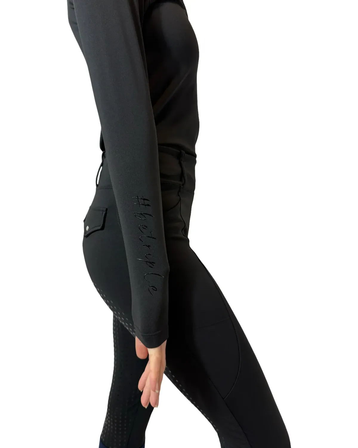 Legging junior Drina  noir  - TRIPLE