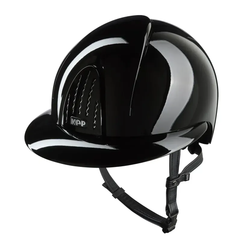 Casque Smart Nova Métal polish noir visière Polo - KEP Casque Smart Nova Métal polish noir visière Polo - KEP