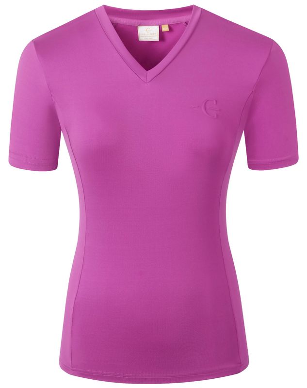 Tee shirt en V light berry - Covalliero Tee shirt en V light berry - Covalliero