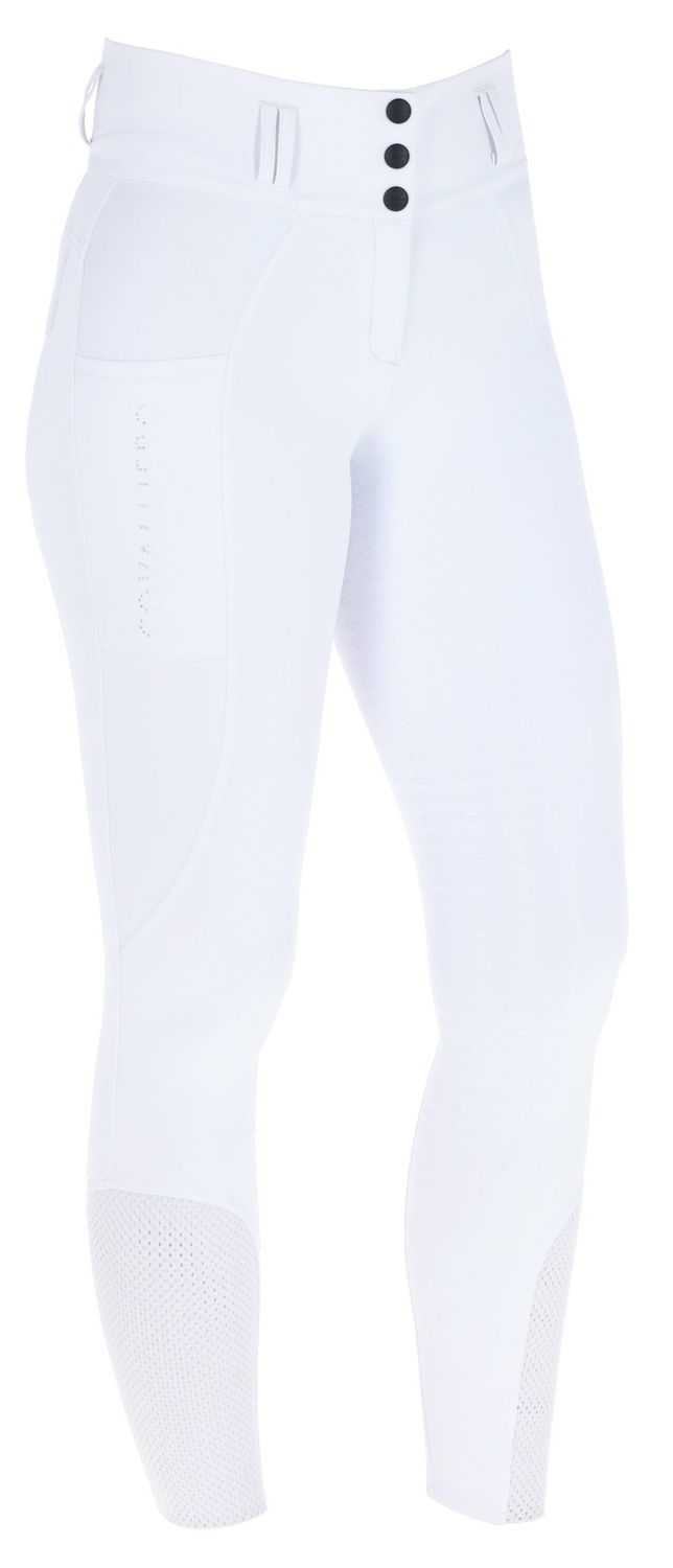 Pantalon blanc taille haute - COVALLIERO