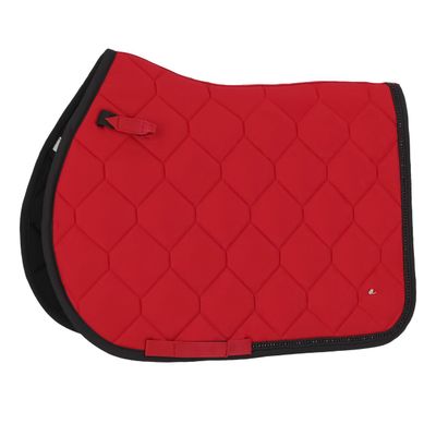 Tapis de selle Oakleigh rouge  - QHP